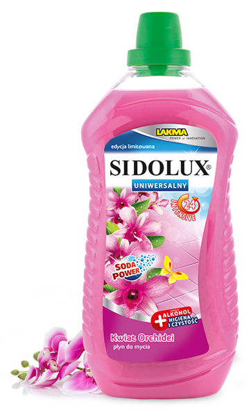 SIDOLUX UNIVERSAL FLOOR CLEANING - ORCHID FLOWER 1L