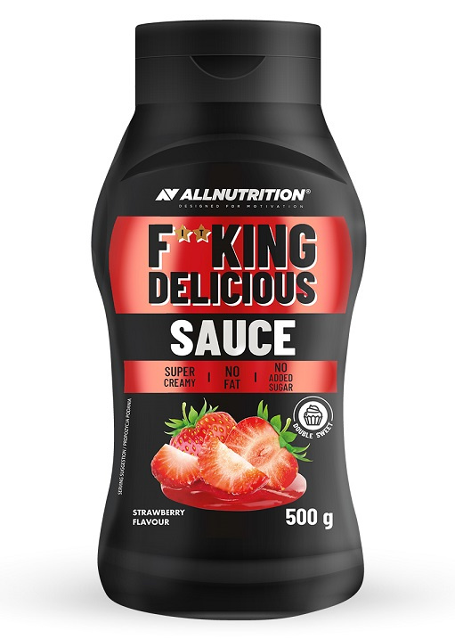 Allnutrition Fitking Delicious Sauce Niskokaloryczny Sos Truskawkowy 500g