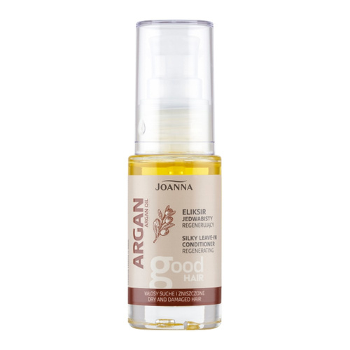 Joanna Argan Regenerating Silk Elixir with Natural Argan for Dry and Damaged Hair 25ml