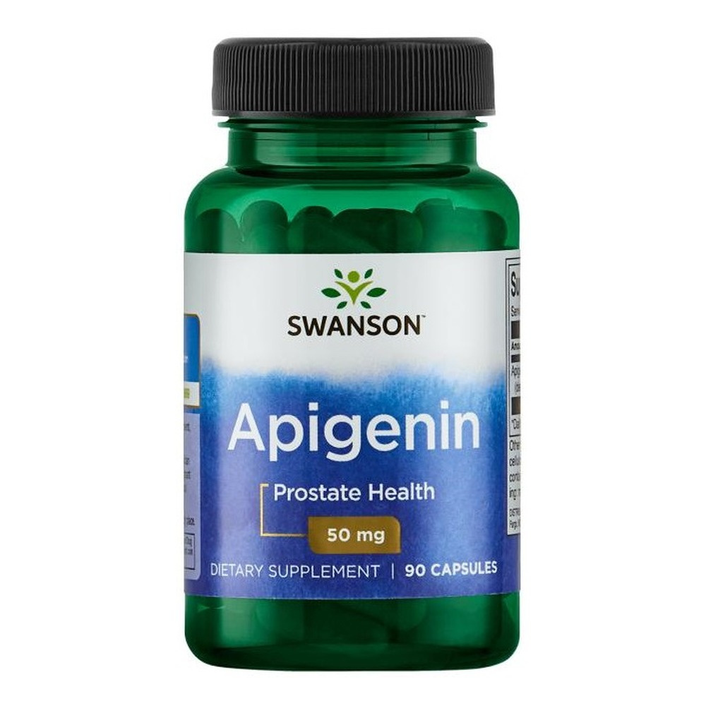 Swanson Apigenin 50mg Supports Nervous System & Prostate Health 90 Capsules