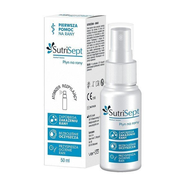 SutriSept, płyn na rany, 50ml