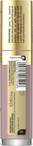 Eveline Wonder Match Liquid Facial Highlighter 4.5ml