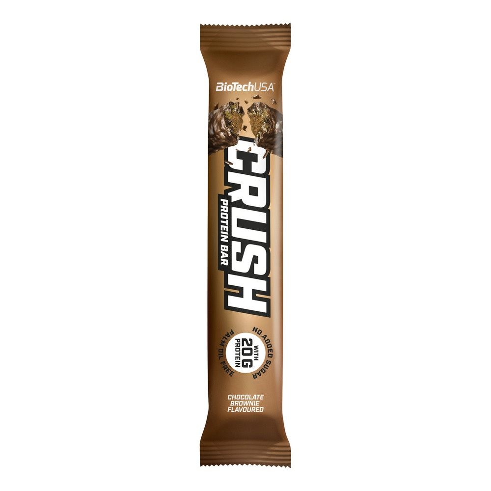 Crush Bar, Chocolate Brownie - 12 x 64g