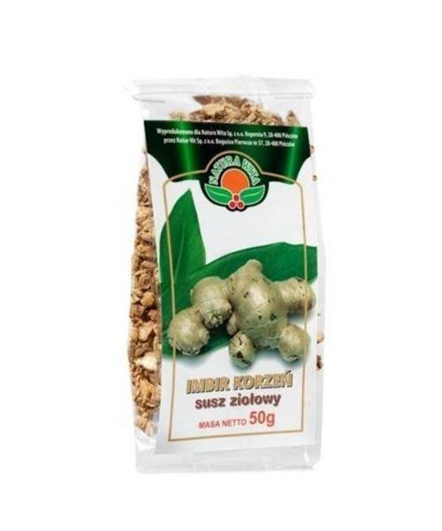 Natura Wita Dried Herbs Natural Ginger Root Strengthening Stomach Kidneys 50g