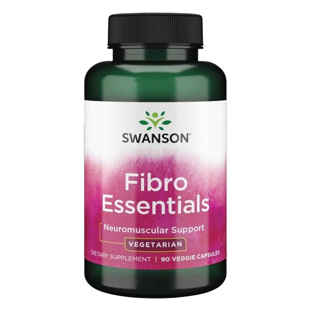 Swanson Fibro Essentials Wspomaga Funkcje Nerwowo - Mięśniowe 90 Kapsułek