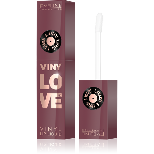 Eveline VinyLove Płynna Pomadka Winylowa z Efektem Gloss Nr 08 Honey 4ml