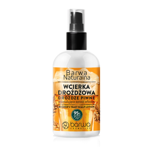 Barwa Naturalna Wcierka Drożdżowa Drożdże Piwne Stymulująca Wzrost Włosów 100ml