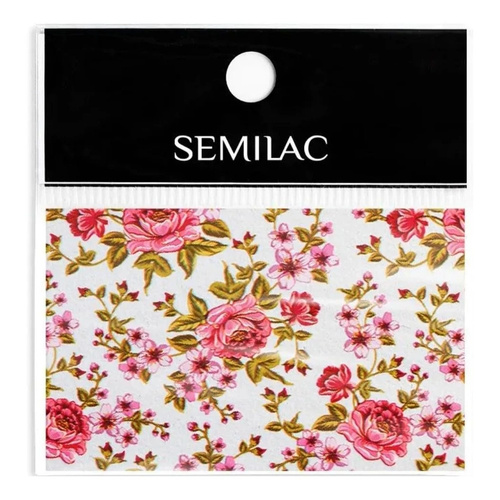 Semilac Nail Transfer Foil Blooming Flowers 34