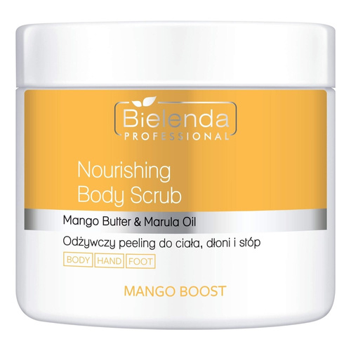 Bielenda Professional Mango Boost Nourishing Body Hand and Foot Scrub 550g