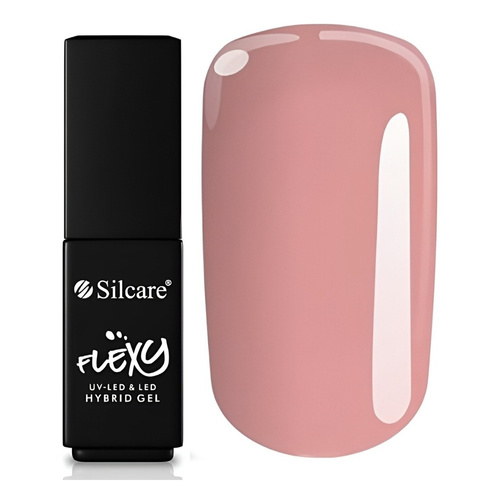 Silcare Flexy lakier hybrydowy UV/LED 1156 Dusty Nude 4.5g