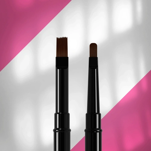 Staleks Pro Expert Double-Ended Gel Brush For Nail Modelling And Strengthening 7 mm / 10 mm