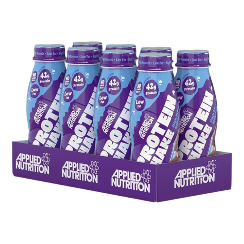 Applied Nutrition High Protein Shake, Double Chocolate 8 x 500ml