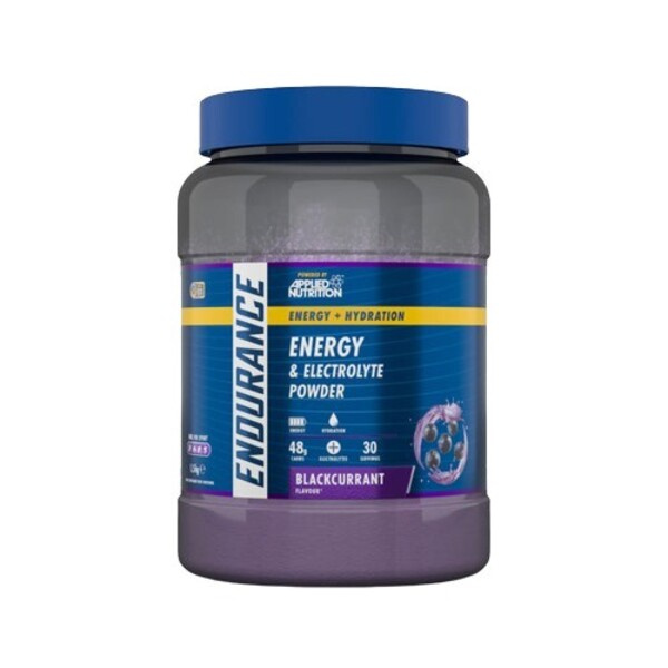 Applied Nutrition Endurance Velocity-Fuel Proszek Energetyczny z Węglowodanami i Elektrolitami na Wytrzymałość Czarna Porzeczka 1500g