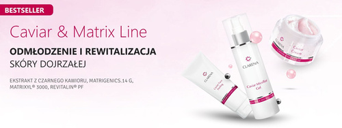 Clarena Caviar & Matrix Line Kawiorowy Żel Micelarny do Pielęgnacji dla Cery Dojrzałej 200ml