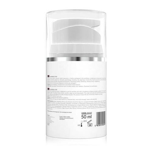 Apis Couperose Stop Home terApis Strengthening Cream with Vitamin C for Capillary and Sensitive Skin 50ml