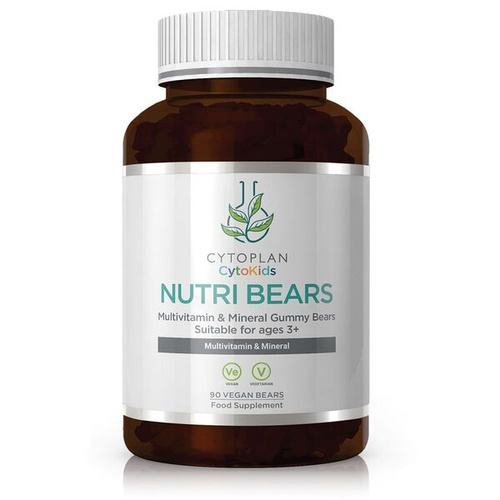 Cytoplan Kid's Nutri Bears Truskawkowe Żelki Dla Dzieci 90 Żelków