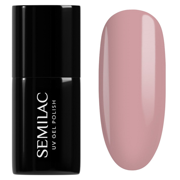 Semilac Naked Nails Hybrid Gel Polish 586 Dirty Rose Nude 7ml