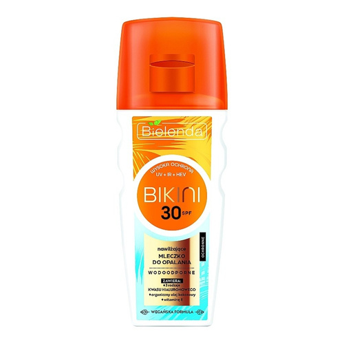 Bielenda Bikini Moisturizing Water-Resistant Sunscreen Milk SPF30 High Protection 175ml Best Before 30.09.26