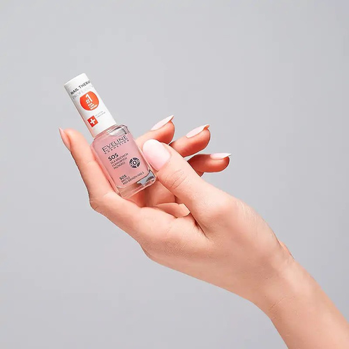 Eveline Nail Therapy SOS Strengthening Conditioner with Calcium and Collagen 12ml