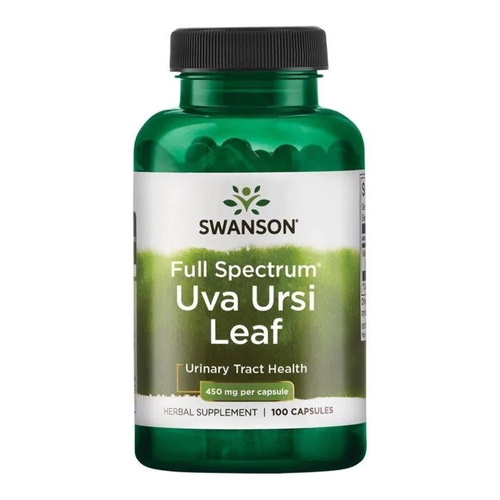 Swanson Full Spectrum Uva Ursi Leaf 450mg 100 Capsules
