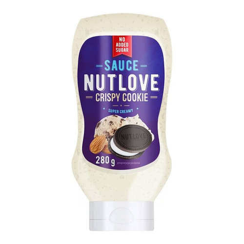 Allnutrition Nutlove Sauce Crispy Cookie Sos z Dodatkiem Kakaowych Ciasteczek 280ml