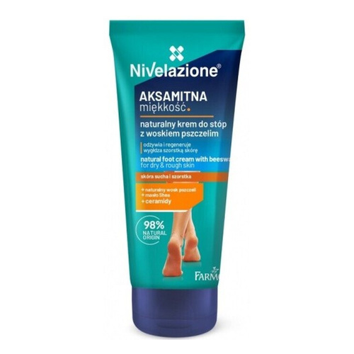 Nivelazione Natural Foot Cream with Beeswax for Dry and Rough Skin 75ml