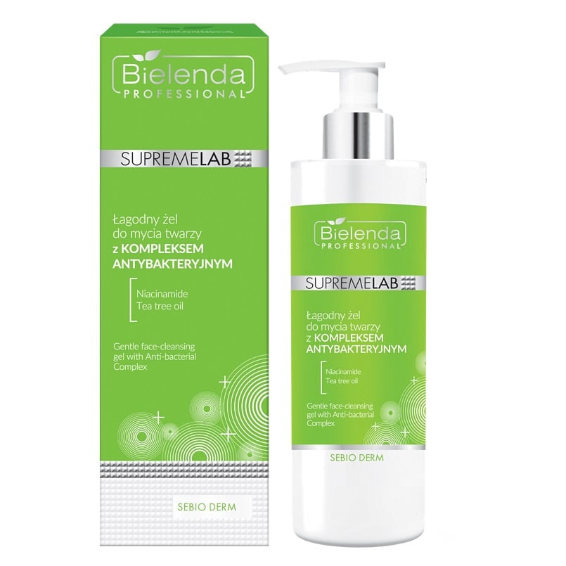 Bielenda Sebio Derm Gentle Face Cleansing Gel 200g