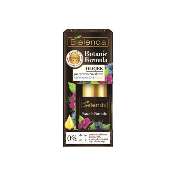 BIELENDA Botanic Formula Anti - wrinkle Oil Black cumin Oil and cistus