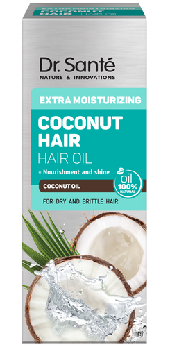Dr. Sante Coconut Hair Olejek z Olejem Kokosowym dla Włosów Suchych i Łamliwych 50ml