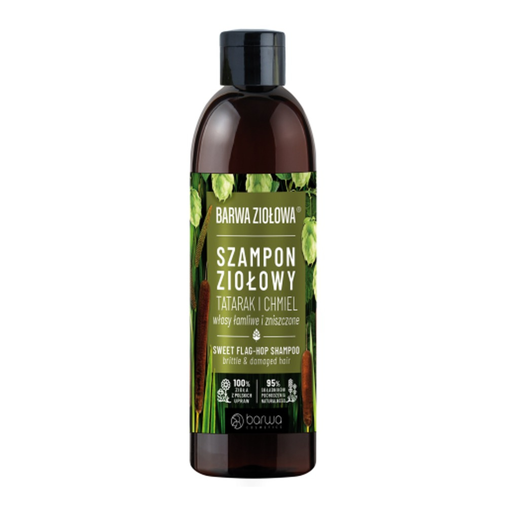 Barwa Herbal Shampoo Calamus and Hops for Damaged and Brittle Hair 250ml