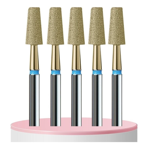 IQ Nails Diamond Drill Bits Cut Cone 4mm 5pcs