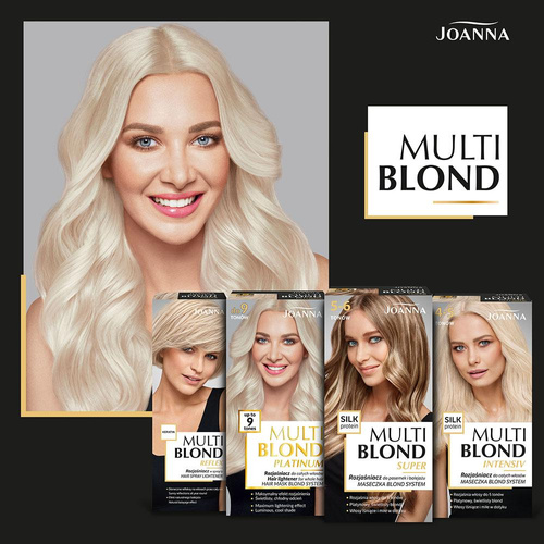 Joanna Multi Blond Intensive Lightener for Whole Hair 4 - 5 Tones 1 Piece