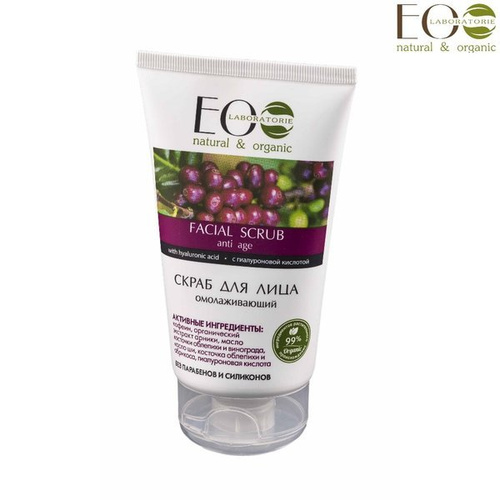 ECO LABORATORIE Scrub Do Twarzy - Odmładzanie, 150ml