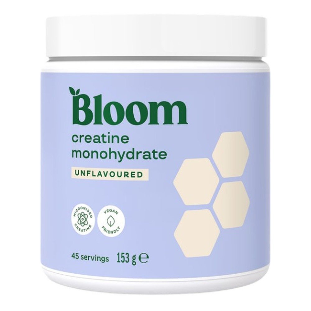 Bloom Creatine Monohydrate Micronized Powder, Unflavored 153g