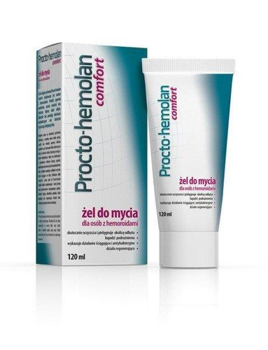Procto- Hemolan Żel do Mycia Łagodzi Hemoroidy i Żylaki 120ml