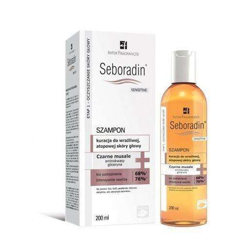 Seboradin Shampoo for Atopic Sensitive Scalp for Women and Men 200ml