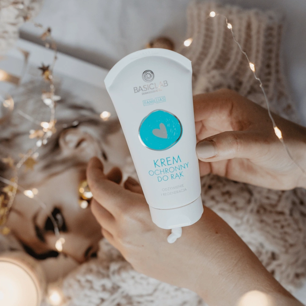 BasicLab Famillias Krem Lipidowy na Zimę dla Skóry Normalnej Suchej i Bradzo Suchej 75ml