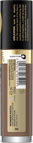 Eveline Wonder Match Bronzer Liquid No. 02 4.5ml