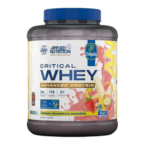 Applied Nutrition Critical Whey, Koktajl bananowo-truskawkowy 2000g