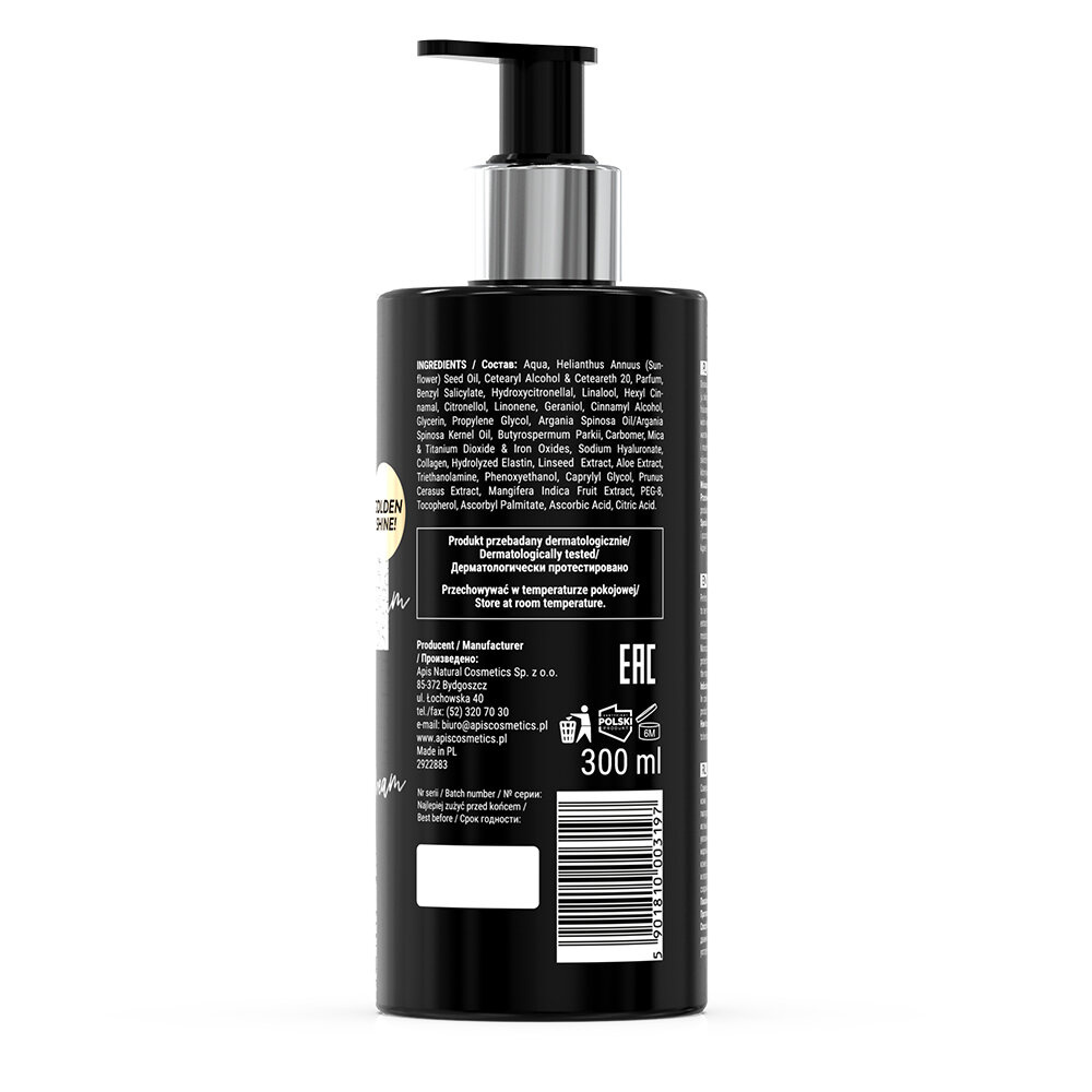 Apis Black Dream Moisturising Body Balm for All Skin Types 300ml