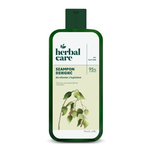 Herbal Care Birch Tar Cleansing Minimizing Oiliness Shampoo Hair with Dandruff 330ml