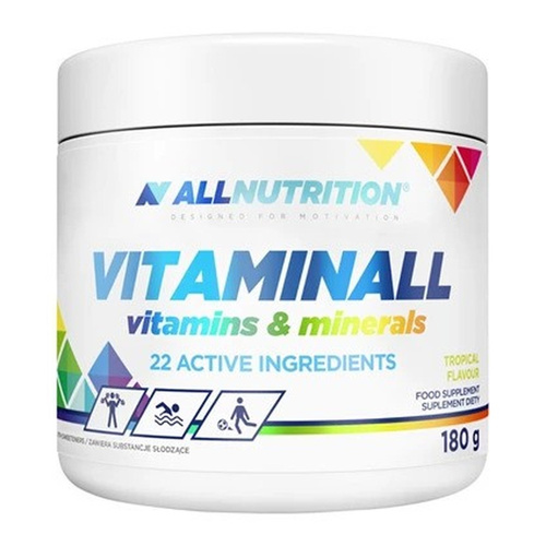 Allnutrition Vitaminall Vitamins & Minerals Drink Powder Tropical 180g