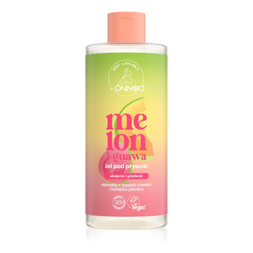 OnlyBio Body in Balance Żel pod Prysznic Melon i Guawa 300ml