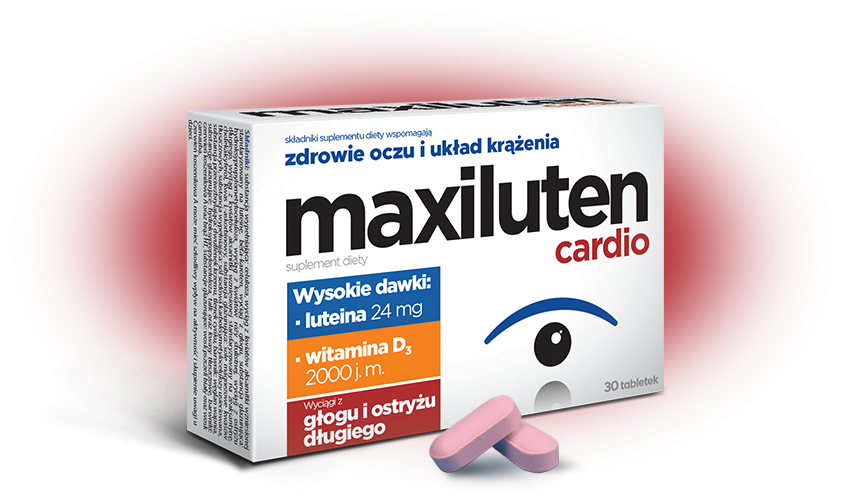 Maxiluten Cardio Eye Health and Circulatory System 30 Tablets