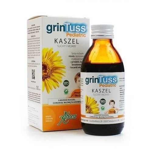 GrinTuss Pediatric Syrop dla Dzieci do 1 Roku Życia Naturalny 128g