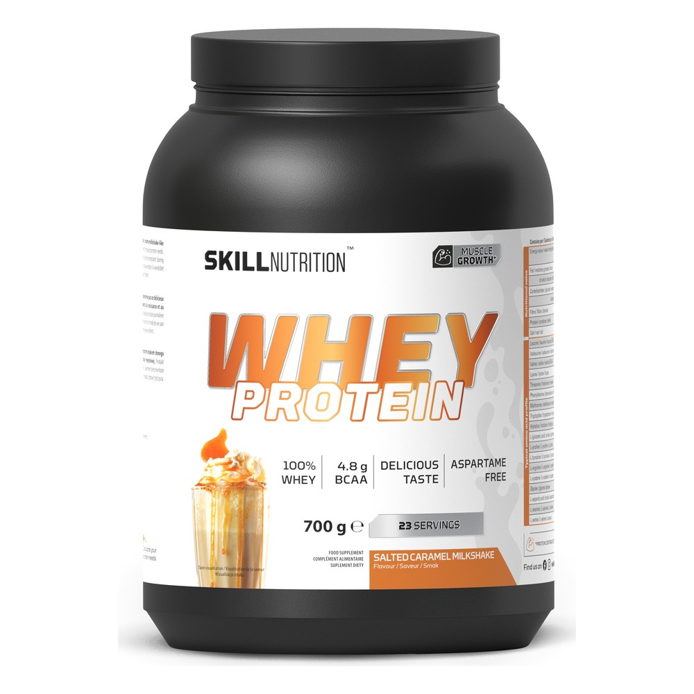 Skill Nutrition Whey Protein WPC 80 Salted Caramel Milkshake 700g
