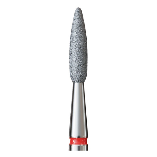 IQ Nails Diamentowy Frez do Paznokci Długi w Kształcie Płomienia Drobny 2,1mm 243R.514.021 1 Sztuka