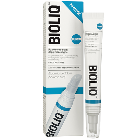 Bioliq Dermo Serum Punktowe Depigmentacyjne Wyrównuje Koloryt Skóry SPF20 10ml