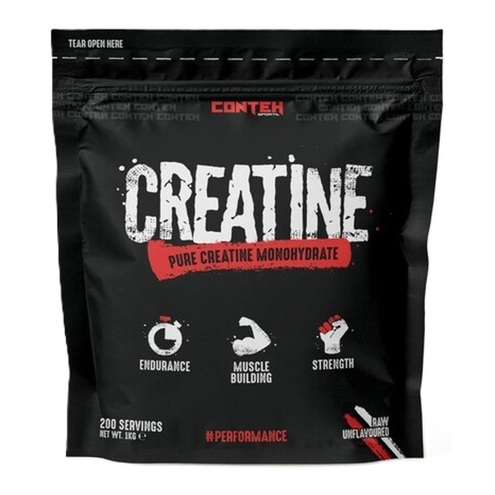 Conteh Sports Monohydrat Kreatyny Naturalny Bez Smaku 1000g