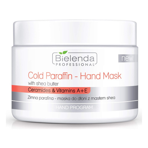 Bielenda Professional Cold Parafin Hand Mask Shea Butter and Vitamins A+E 150g